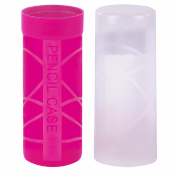 картинка Пенал-тубус ПИФАГОР пластиковый, ассорти, 5 цветов, 19,5х4,5 см, 271582 от магазина МОЛТИ