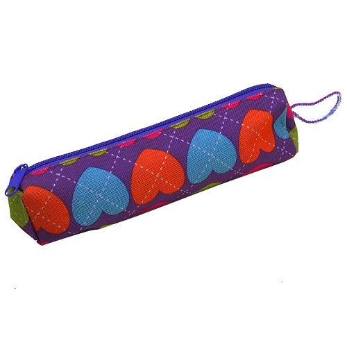 Пенал тубус Сердечки 1к100/104