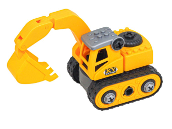 картинка Игрушка XY01-2 Набор строительных  машинок  с отверткой 25х8х28 (550г) от магазина МОЛТИ