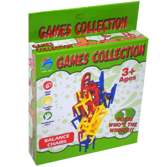 картинка Игра настольная 1602-А стул на стуле в и/у 3+16х3х17см от магазина МОЛТИ