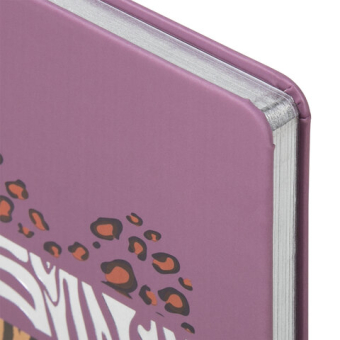 картинка Ежедневник недатированный B6 (127х186 мм), BRAUBERG VISTA, под кожу, твердый, срез фольга, 136 л., "For you", 112118 от магазина МОЛТИ