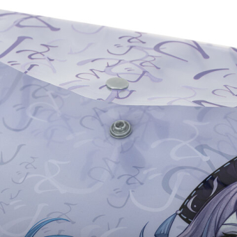 картинка Папка-конверт с кнопкой ERICH KRAUSE "Manga Girls", А4, до 120 л., ассорти, 0,18 мм, 61156 от магазина МОЛТИ