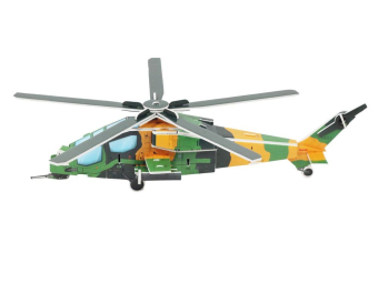 картинка Пазл 3D LX 273 мини Вертолет 21*14см (28*34,6*8,4см) 38 ps от магазина МОЛТИ