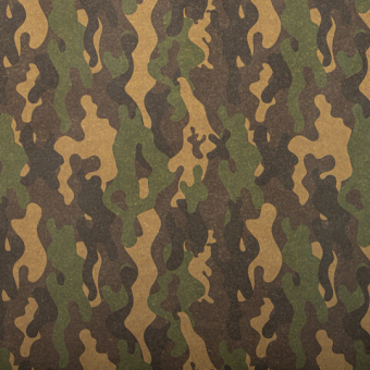 картинка Бумага упаковочная подарочная мелованная "Military", 70х100 см, 5 дизайнов ассорти, ЗОЛОТАЯ СКАЗКА, 592055 от магазина МОЛТИ