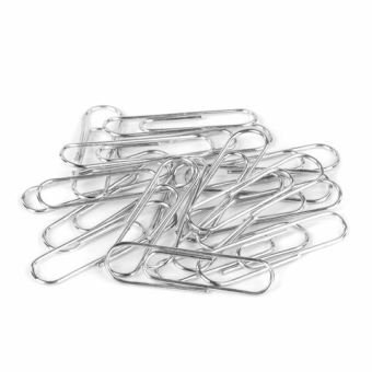 картинка Скрепки BRAUBERG, 28 мм, никелированные, 100 шт., в картонной коробке, Россия, 221523 от магазина МОЛТИ