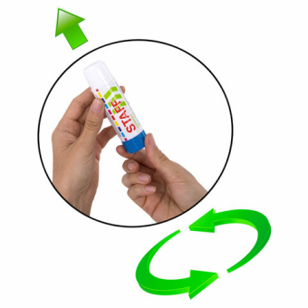 картинка Клей-карандаш STAFF "EVERYDAY", 36 г, 220376 от магазина МОЛТИ