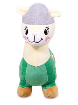 картинка Лама 33-922-4-ЛЗ Лама зеленая 30 см. от магазина МОЛТИ