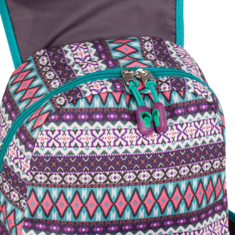 картинка Рюкзак BRAUBERG TRACE универсальный, с клапаном, узоры, "Rhombus", 34х25,5х12,5 см, 226358 от магазина МОЛТИ