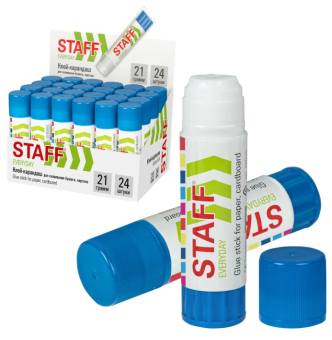 картинка Клей-карандаш STAFF "EVERYDAY", 21 г, 220375 от магазина МОЛТИ