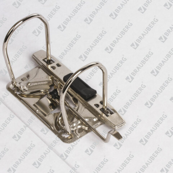 картинка Папка-регистратор BRAUBERG с покрытием из ПВХ, 80 мм, с уголком, желтая (удв. срок службы), 227194 от магазина МОЛТИ