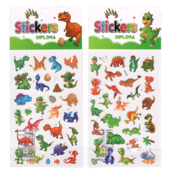 картинка Наклейки SW  Динозавры и Транспорт 21х0,2х10см от магазина МОЛТИ