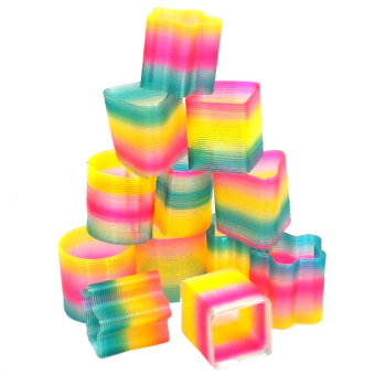 картинка Радуга-пружинка 929-4 (12) Фигурные прозрачные 4,5х4х4см пластик от магазина МОЛТИ