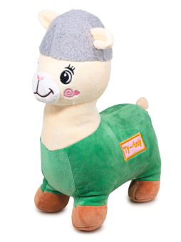 картинка Лама 33-922-4-ЛЗ Лама зеленая 30 см. от магазина МОЛТИ