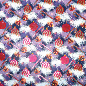 картинка Бумага упаковочная новогодняя С ЭФФЕКТАМИ (1 шт.) "Winter", 70х100 см, ассорти, ЗОЛОТАЯ СКАЗКА, 592189 от магазина МОЛТИ