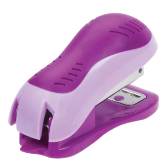 картинка Степлер №10 МИНИ ЮНЛАНДИЯ, до 15 листов, с антистеплером, эргономичный, фиолетовый, 228492 от магазина МОЛТИ