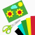 картинка Картон цветной А4 немелованный, 10 листов 10 цветов, в папке, Юнландия, 200х290мм, Бельчонок, 113555 от магазина МОЛТИ
