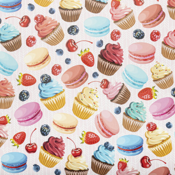 картинка Бумага упаковочная подарочная мелованная "Sweet Life", 70х100 см, 10 дизайнов ассорти, ЗОЛОТАЯ СКАЗКА, 591920 от магазина МОЛТИ