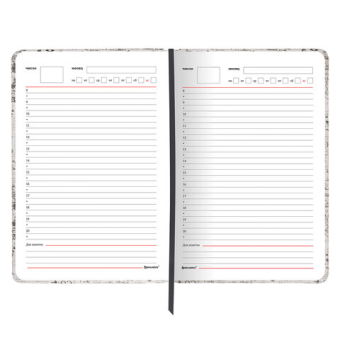 картинка Ежедневник учителя специализированный А5 215х145 мм, BRAUBERG, под кожу, 144 л., "Old paper", 112710 от магазина МОЛТИ