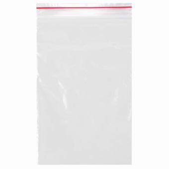 картинка Пакеты с замком ZIP LOCK "зиплок", комплект 100 шт., 120х170 мм, ПВД, толщина 35 микрон, BRAUBERG, 606212 от магазина МОЛТИ