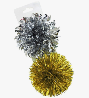 картинка Украшение Помпон 12,5см 2шт. 17А08-611-015/014 от магазина МОЛТИ