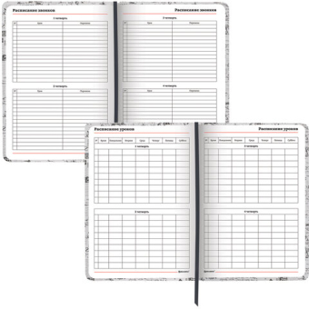 картинка Ежедневник учителя специализированный А5 215х145 мм, BRAUBERG, под кожу, 144 л., "Old paper", 112710 от магазина МОЛТИ