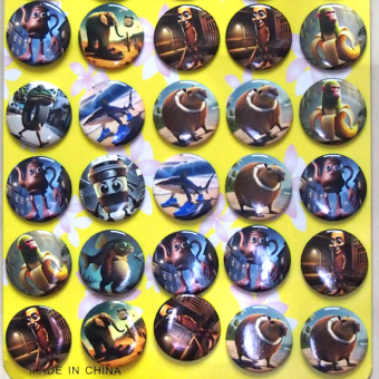 картинка Значок 2798-ИМ (30 ПЛ) Итальянские Мемы 4,5х0,4х4,5см от магазина МОЛТИ