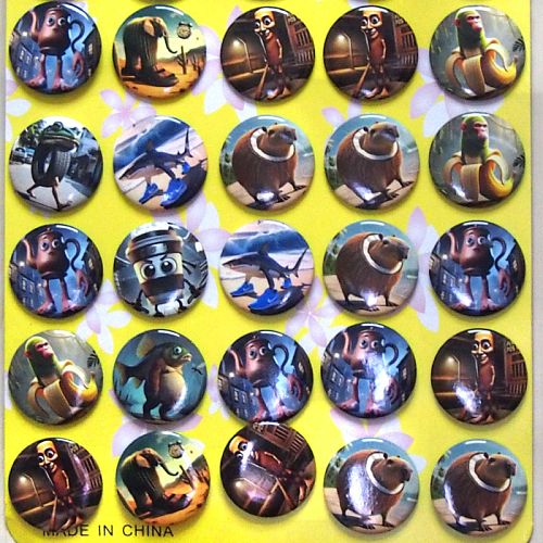 Значок 2798-ИМ (30 ПЛ) Итальянские Мемы 4,5х0,4х4,5см