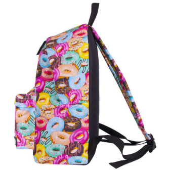 картинка Рюкзак BRAUBERG СИТИ-ФОРМАТ универсальный, "Donuts", разноцветный, 41х32х14 см, 228862 от магазина МОЛТИ