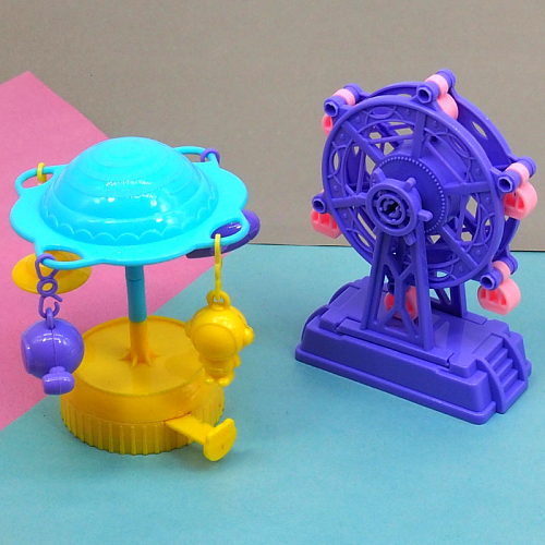 Игрушка YW-HYD-4 заводная карусель 9х6х6см