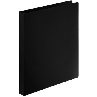 картинка Папка на 4 кольцах STAFF, 25мм, черная, до 170 листов, 0,5мм, 225725 от магазина МОЛТИ