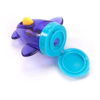 картинка Точилка BRAUBERG "JET", 3 угла заточки, пластиковая с контейнером, ассорти, 223591 от магазина МОЛТИ