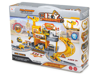 картинка Игровой набор TY 69915А "Стройка" с машинками (6шт) 56PCS от магазина МОЛТИ