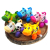 картинка Игрушка заводная АК2-20/695 (12) коровка пластик 7х9,5х6см от магазина МОЛТИ