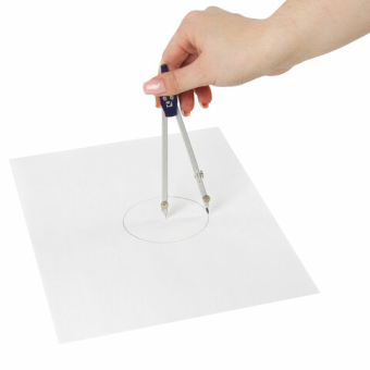 картинка Готовальня BRAUBERG "Student Oxford", 5 предметов циркуль + кронциркуль, держатель, грифель, точилка, 210338 от магазина МОЛТИ