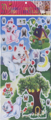 Наклейка для декорирования 3D 22*51