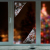 картинка Украшение для окон и стекла ЗОЛОТАЯ СКАЗКА "Новогодняя композиция 1", 30*38 см, ПВХ, 591247 от магазина МОЛТИ