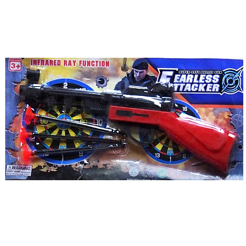 Игровой набор 2768-7/1619 Винтовка с прицелом 4 предметов в и/у  31х9х16,5см 3+ пластик (4в)