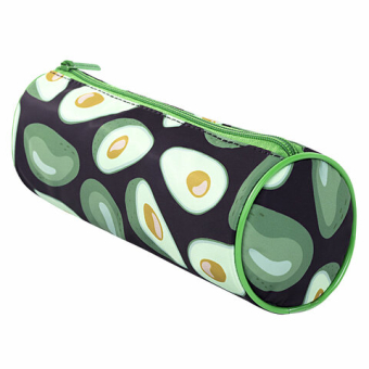 картинка Пенал-тубус BRAUBERG, с эффектом SOFT TOUCH, полиэстер, "Black Avocado", 22х8 см, 270061 от магазина МОЛТИ