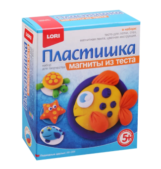 картинка Тесто для лепки Мт-004 Пластишка магниты из теста  от магазина МОЛТИ