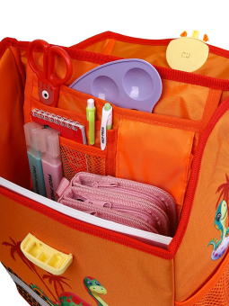 картинка Эргономичный ранец ДИНОКОМПАНИЯ (РЦ-0840) облегченные материалы, светоотр. эл., 36х28х21 от магазина МОЛТИ