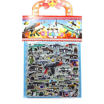 картинка Наклейка CKK/ABC-012 Оружее с игровым полем 20*27 от магазина МОЛТИ