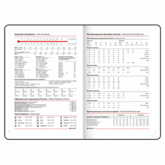 картинка Ежедневник недатированный B6 (127х186 мм), BRAUBERG VISTA, под кожу, твердый, срез фольга, 136 л., "For you", 112118 от магазина МОЛТИ