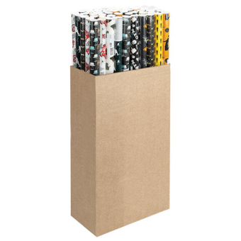 картинка Бумага упаковочная подарочная мелованная "For Men", 70x100 см, 10 дизайнов ассорти, ЗОЛОТАЯ СКАЗКА, 591914 от магазина МОЛТИ