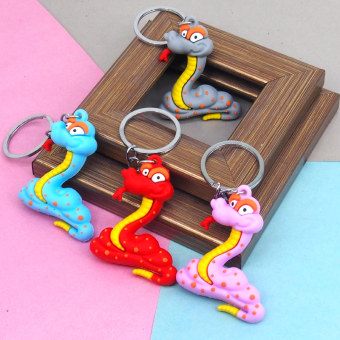 картинка Брелоки 728-5-П (12) Питон резина  4,5х2х3см от магазина МОЛТИ