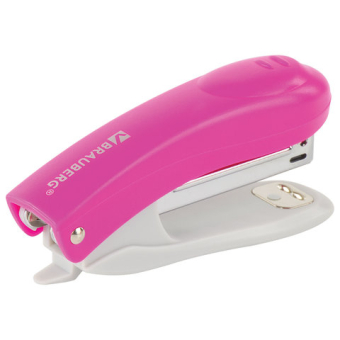 картинка Степлер №10 BRAUBERG "Original", до 12 листов, с антистеплером, розовый, 227767 от магазина МОЛТИ