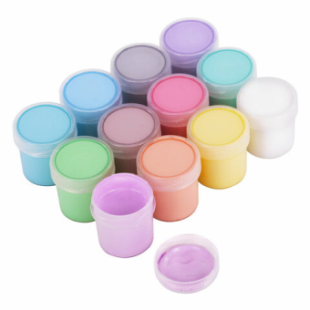 картинка Краски акриловые ПАСТЕЛЬНЫЕ для рисования и творчества 12 цветов по 20 мл BRAUBERG HOBBY, 192440 от магазина МОЛТИ