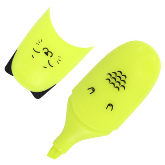 картинка Текстовыделитель мини BRAUBERG KIDS "CUTE CATS NEON", АССОРТИ В ПЛАСТИКОВОЙ БАНКЕ, 1-5 мм, 152433 от магазина МОЛТИ