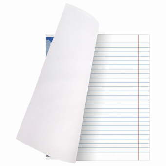 картинка Тетрадь А5, 48 л., BRAUBERG, скоба, линия, обложка картон, МИКС, 403040 от магазина МОЛТИ