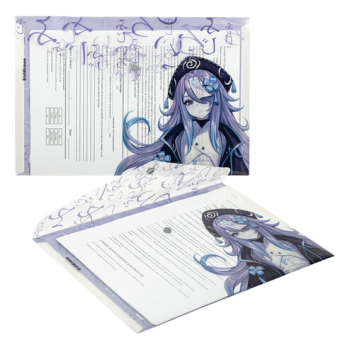 картинка Папка-конверт с кнопкой ERICH KRAUSE "Manga Girls", А4, до 120 л., ассорти, 0,18 мм, 61156 от магазина МОЛТИ