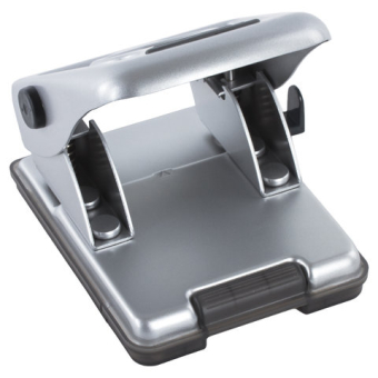 картинка Дырокол металлический BRAUBERG "Metallic", до 40 листов, серебристый, 224342 от магазина МОЛТИ